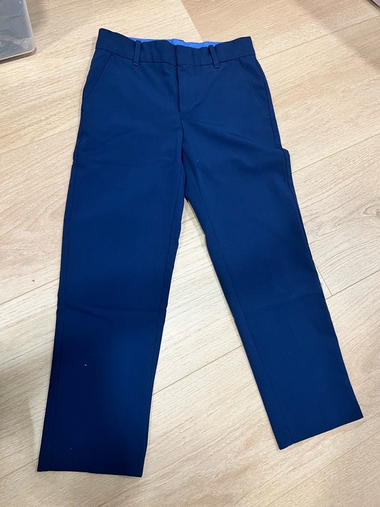 Izod Other - IZOD Boys Dress Pants Navy Blue Size 8 Regular Flat Front School Uniform